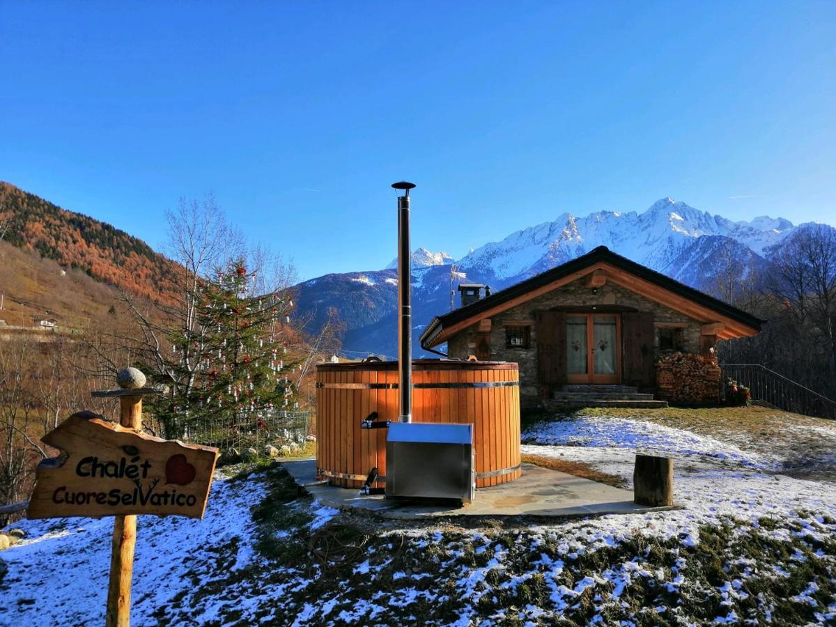 Chalet Cuore Selvatico Monno 外观 照片