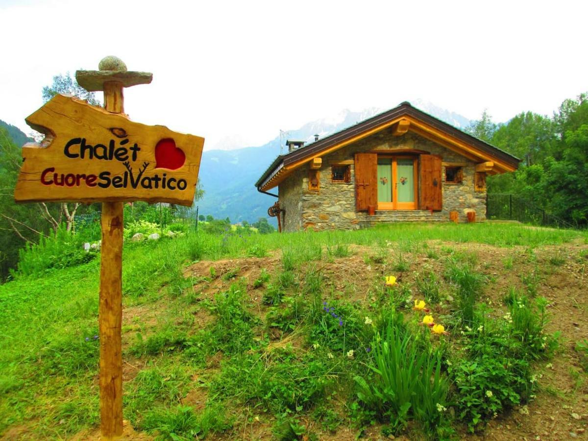 Chalet Cuore Selvatico Monno 外观 照片